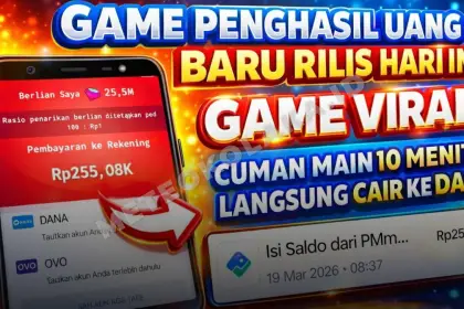Game Penghasil Uang Resmi di Play Store 2026 yang Terbukti Membayar ke DANA!