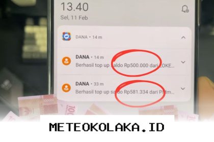 Cara mudah klaim saldo Dana 500 ribu rupiah yang bisa langsung cair di tahun 2026 ini