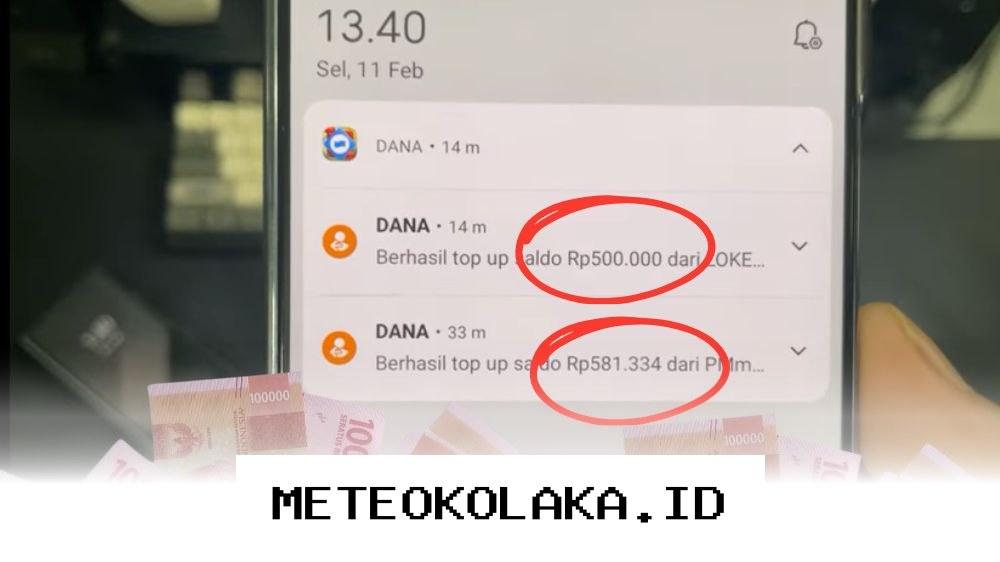 Cara mudah klaim saldo Dana 500 ribu rupiah yang bisa langsung cair di tahun 2026 ini