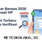 Panduan Lengkap Syarat dan Langkah Daftar Bansos BPNT 2026 Online Pakai HP dengan Mudah