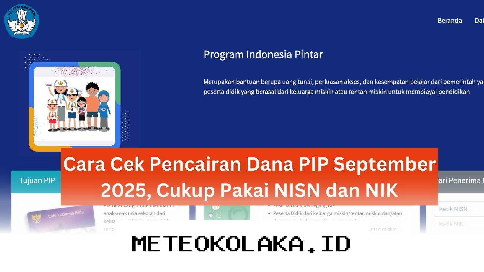 Panduan Praktis Melacak Status Pencairan Dana PIP 2026 Menggunakan NIK Serta NISN Siswa